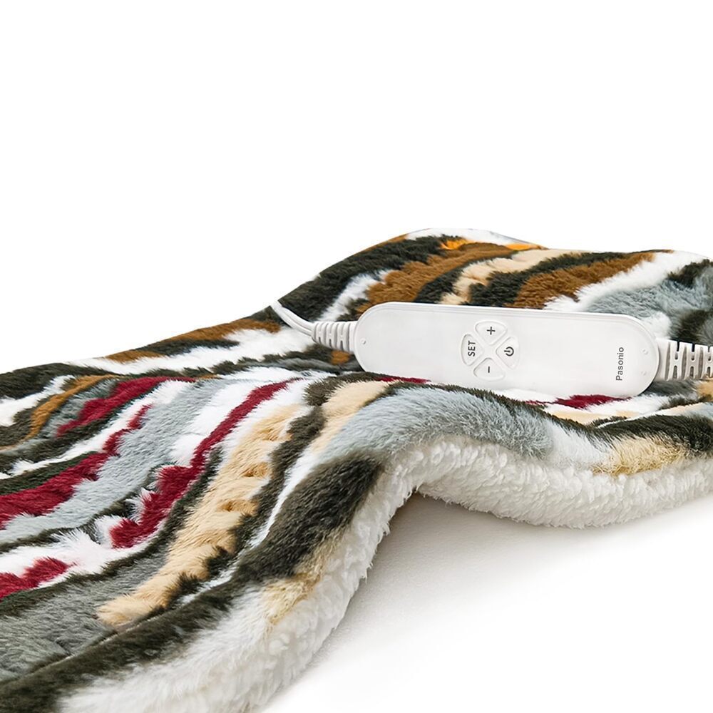 Full Weighted Extra Large Electric Heating Pad for Moist & Dry Therapy